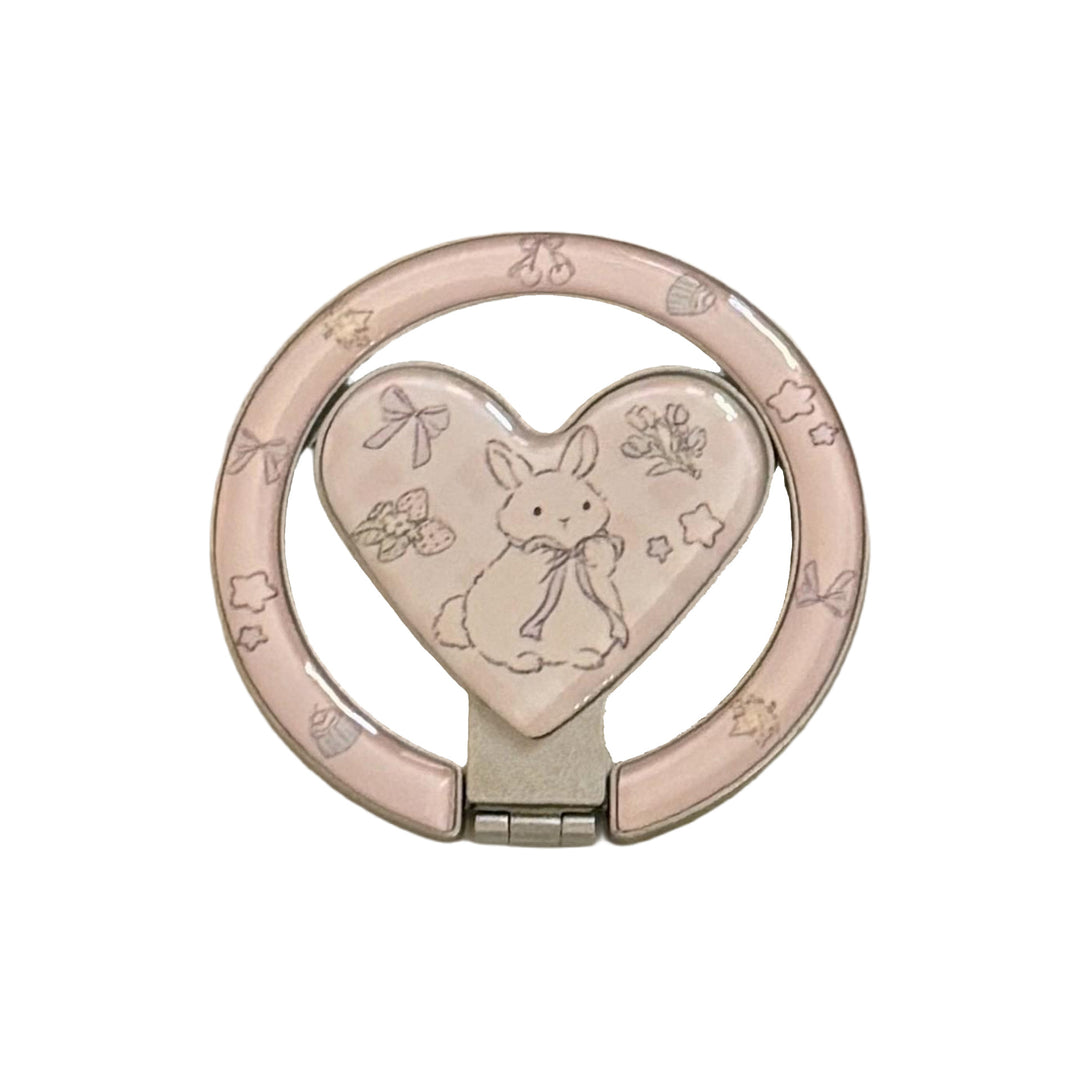 Playful smartphone finger holder with heart design Kalsten