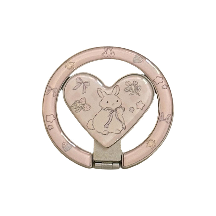 Playful smartphone finger holder with heart design Kalsten