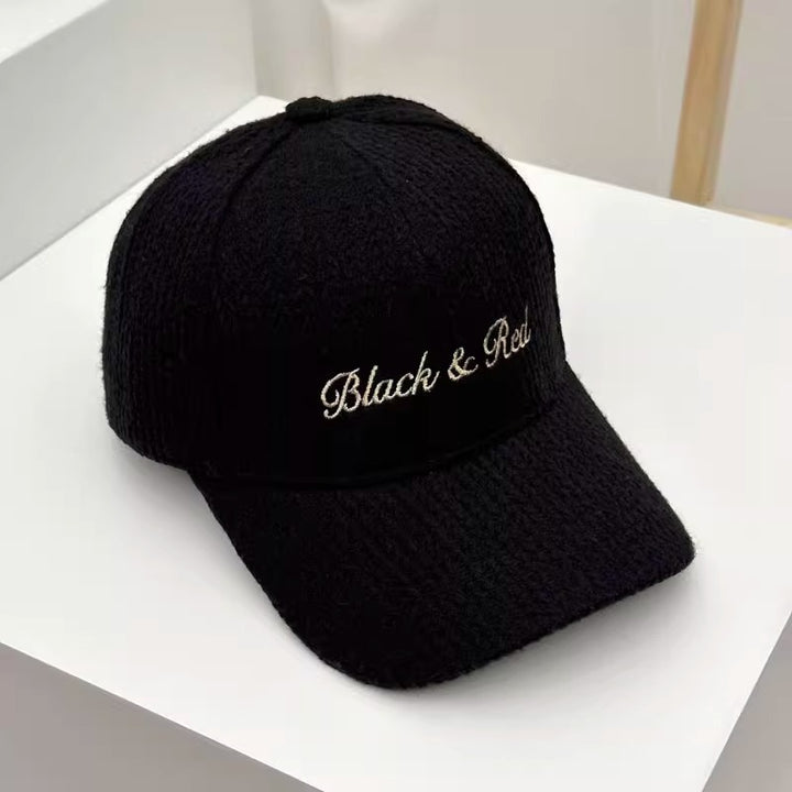 Women's Embroidered Casual Knit Baseball Cap Kalsten