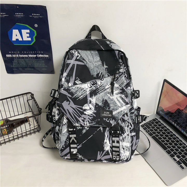 Stylish Graphic Print Backpack Kalsten