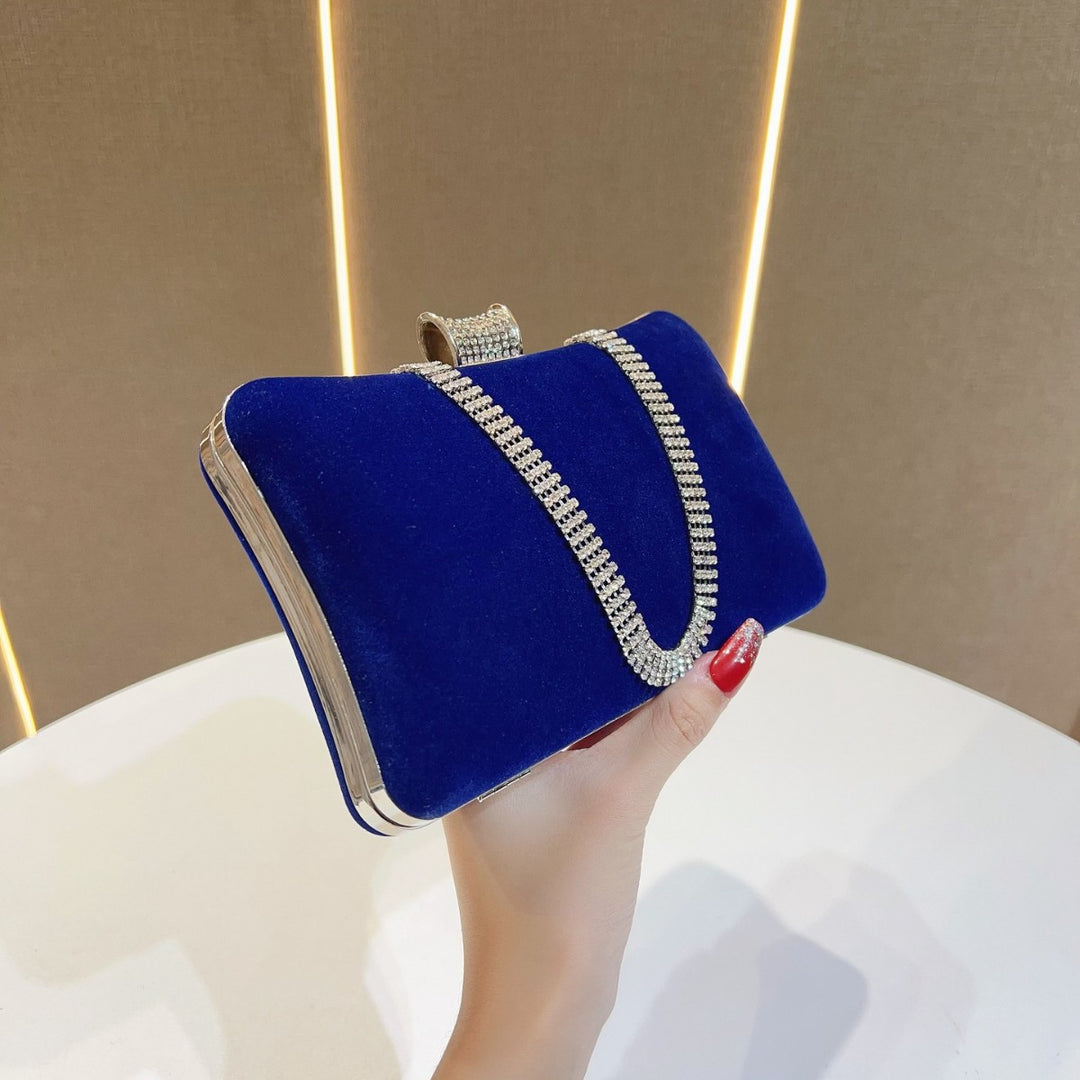 Luxurious Velvet Evening Handbag