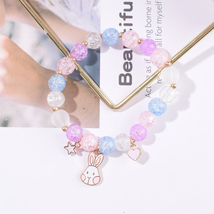 Whimsical Beaded Charm Bracelet Kalsten
