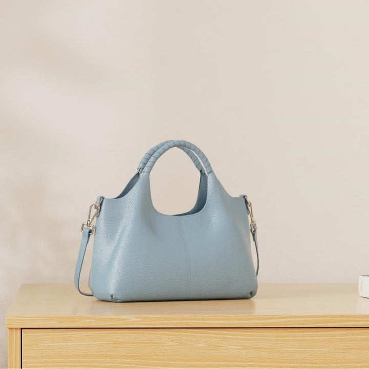 Elegant Leather Handbag Kalsten