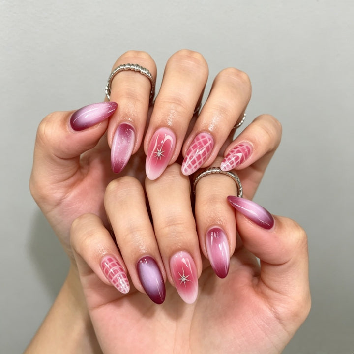 Premium Gradient Nail Enhancements