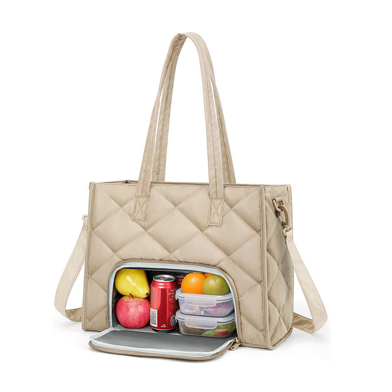 Insulated picnic bag with several compartments and practical cooling function Kalsten