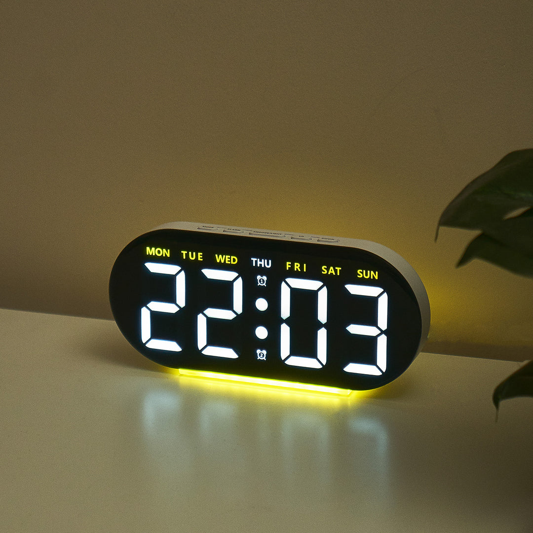 Digital LED Alarm Clock with Multifunctional Date Display Kalsten