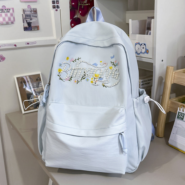 Stylish Embroidered Casual Backpack Kalsten 1791205296