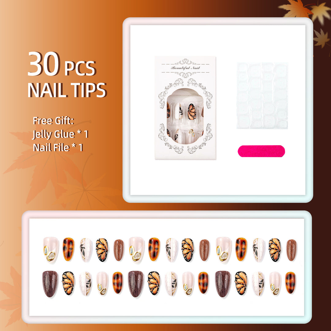 Manual Artistic Press-On Nail Kit