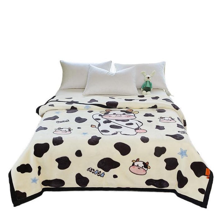 Decorative Fleece Throw Blanket Kalsten