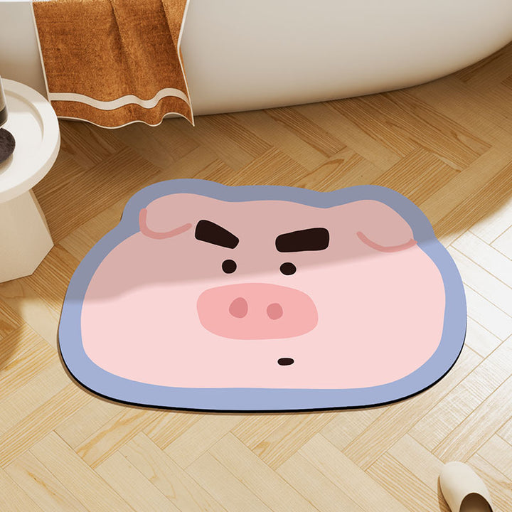 Cute Koala Shaped Floor Mat