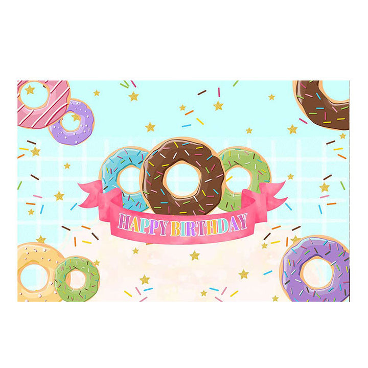 Children's Playful Donut-Themed Wall Art Kalsten