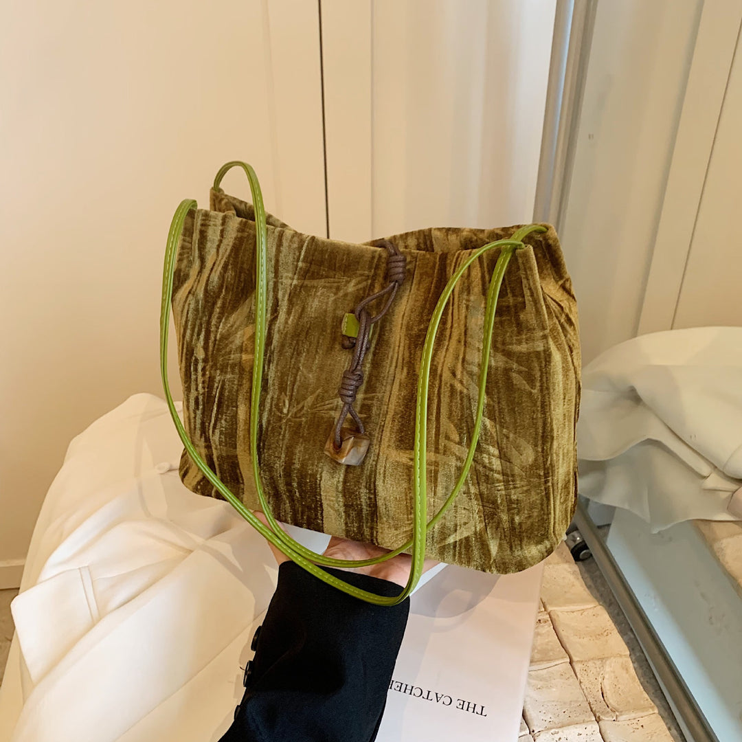 Chic Textured Handheld Tote Bag Kalsten