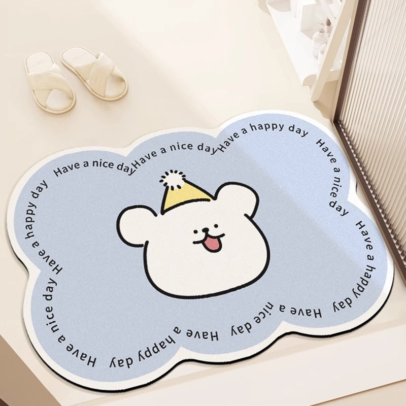 Cartoon-Themed Area Mat