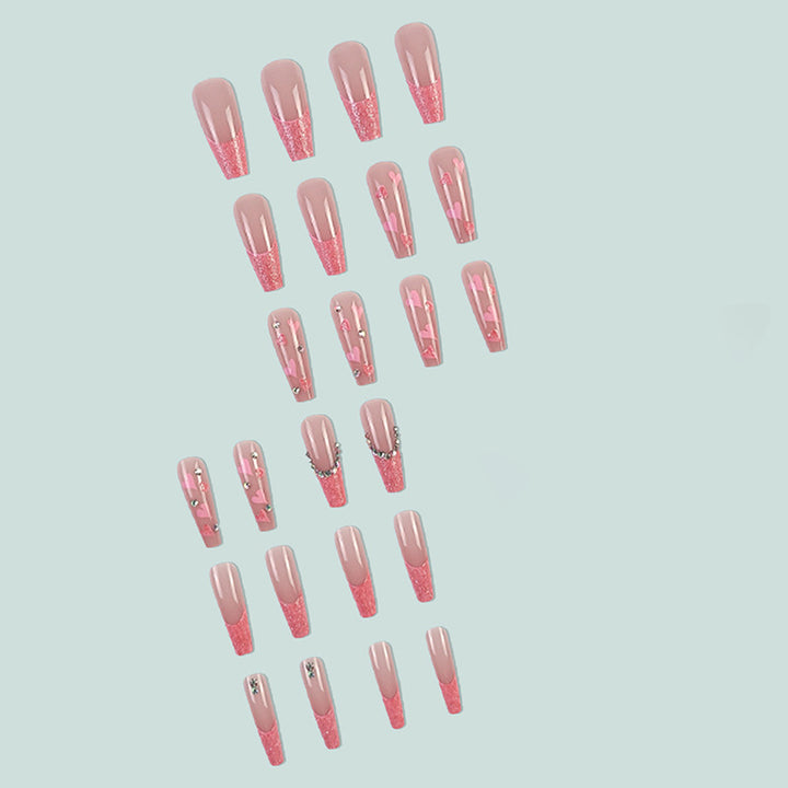 Playful heart nail art Kalsten