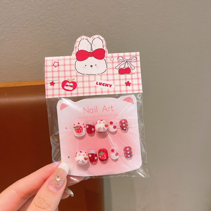 Creative Nail Art Set with Cute Bunny Design Kalsten
