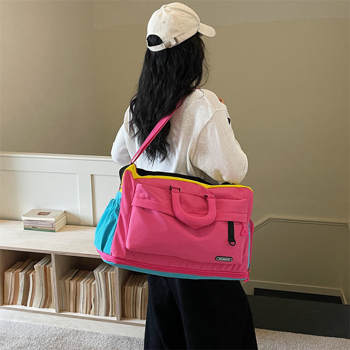 Colorful Multi-Pocket Travel Duffle Bag Kalsten