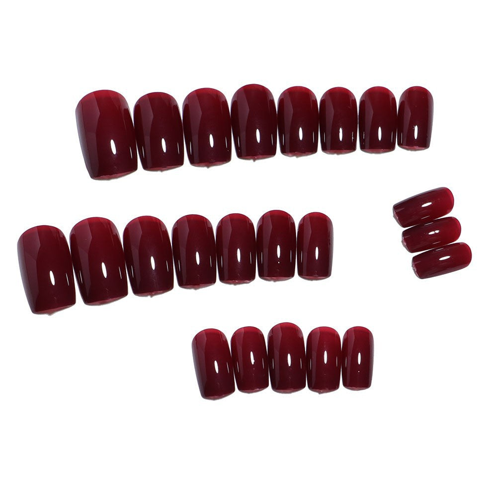Long-Lasting Glossy Press-On Nails Kalsten