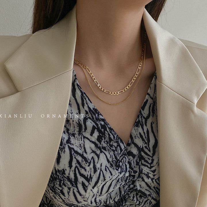 Layered Chain Necklace Kalsten