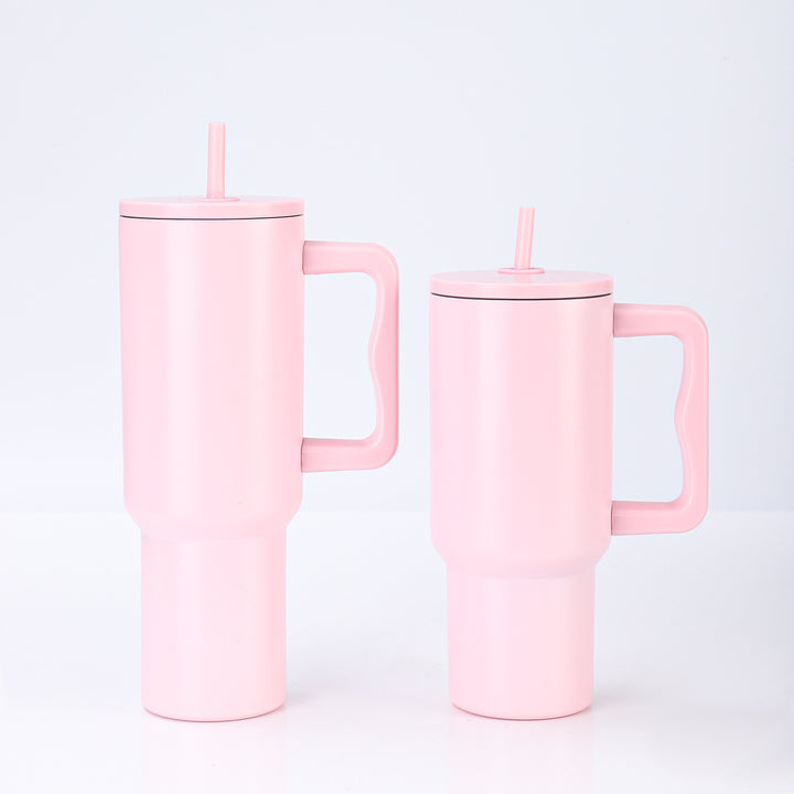 Women's High-Quality Insulated Mug with Integrated Straw Kalsten