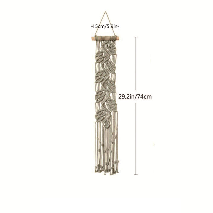 Macrame Leaf Wall Art Decor Kalsten