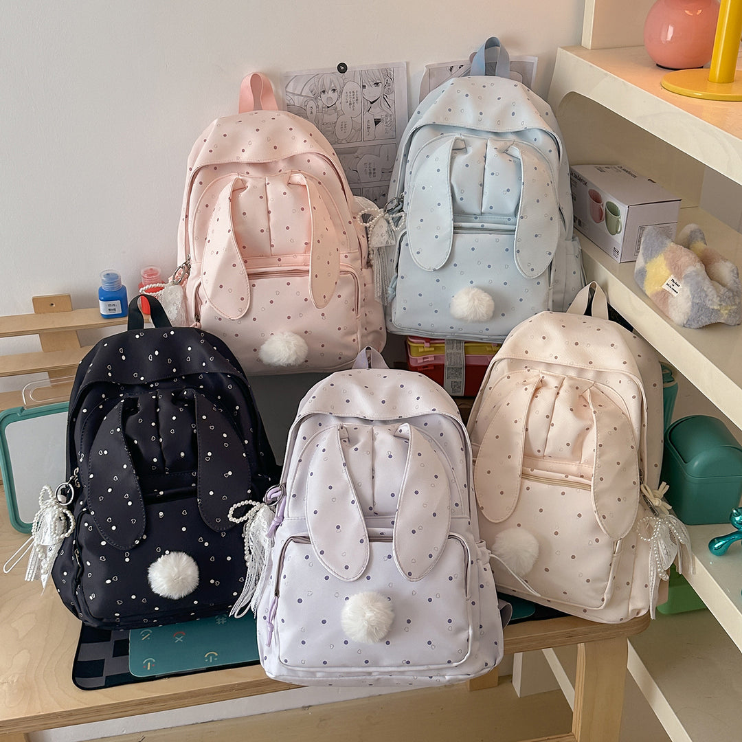 Cute Bunny-Ear Themed Backpack Kalsten