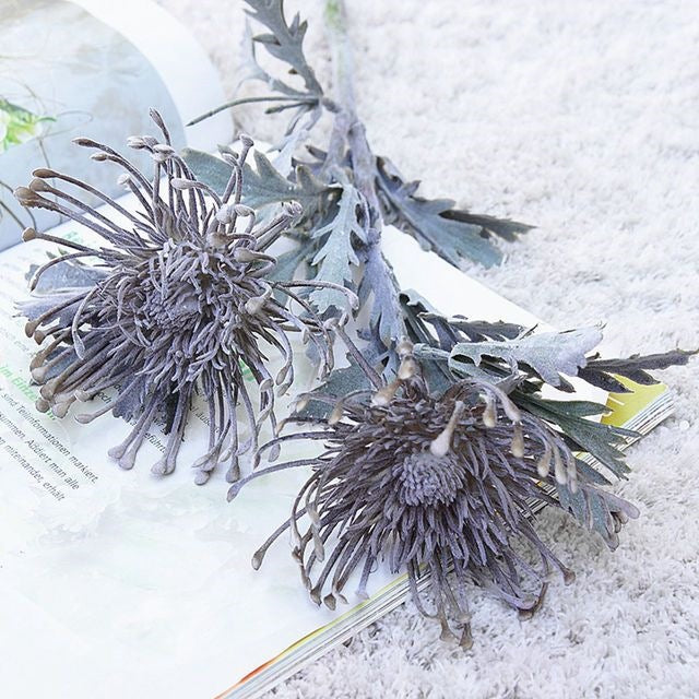 Faux Floral Chrysanthemum Arrangement