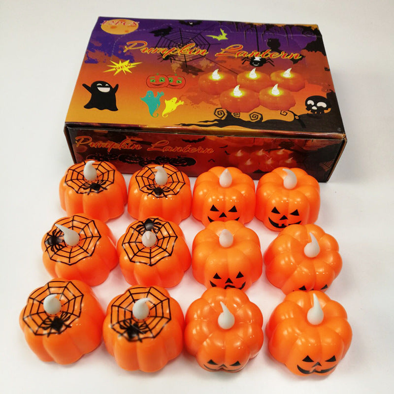 LED Pumpkin Candle Light Kalsten