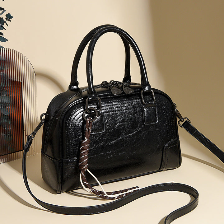 Elegant Structured Satchel Kalsten