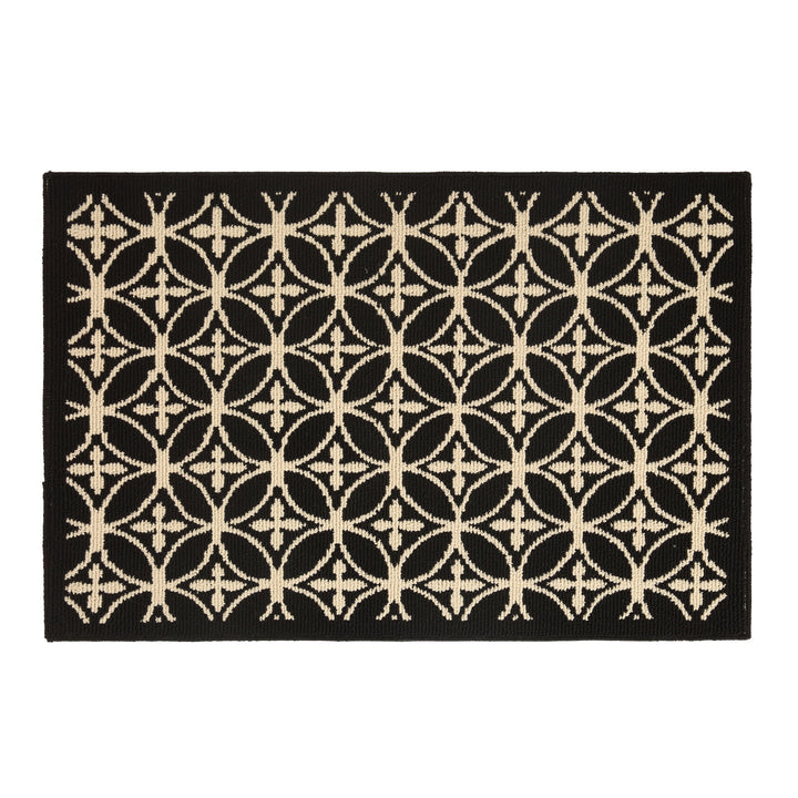 Decorative Geometric Patterned Entrance Mat