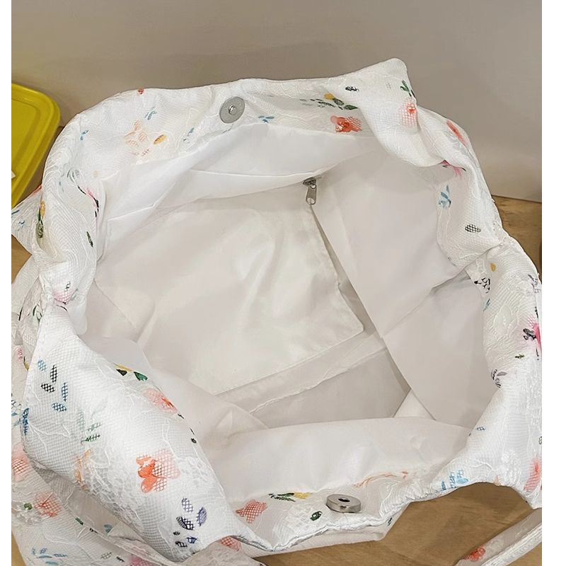 Floral Patterned Everyday Tote Bag Kalsten