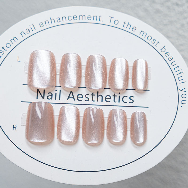Glossy Press-On Nail Set