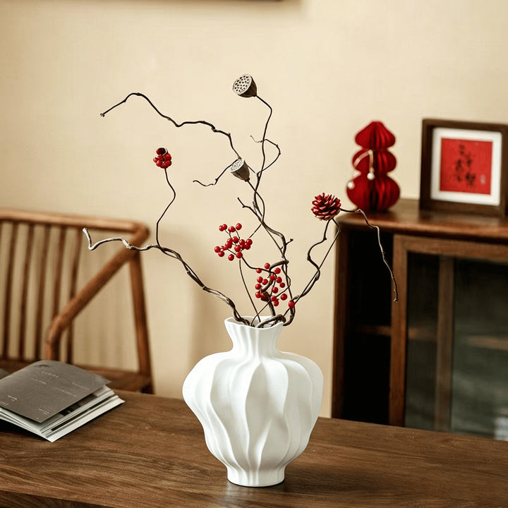 Decorative Ceramic Vase for Home Decor Display