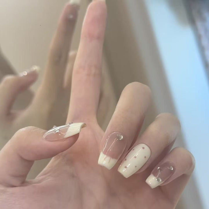 Artistic Acrylic Press-On Nail Extensions