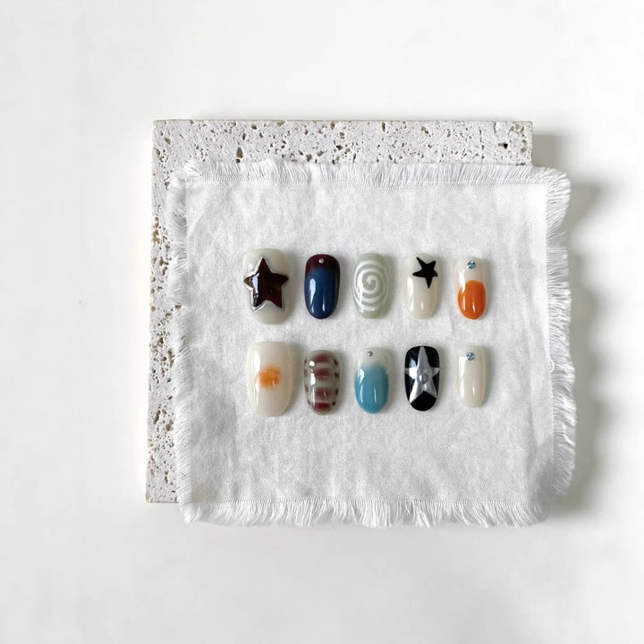Artistic Modular Press-On Nail Set