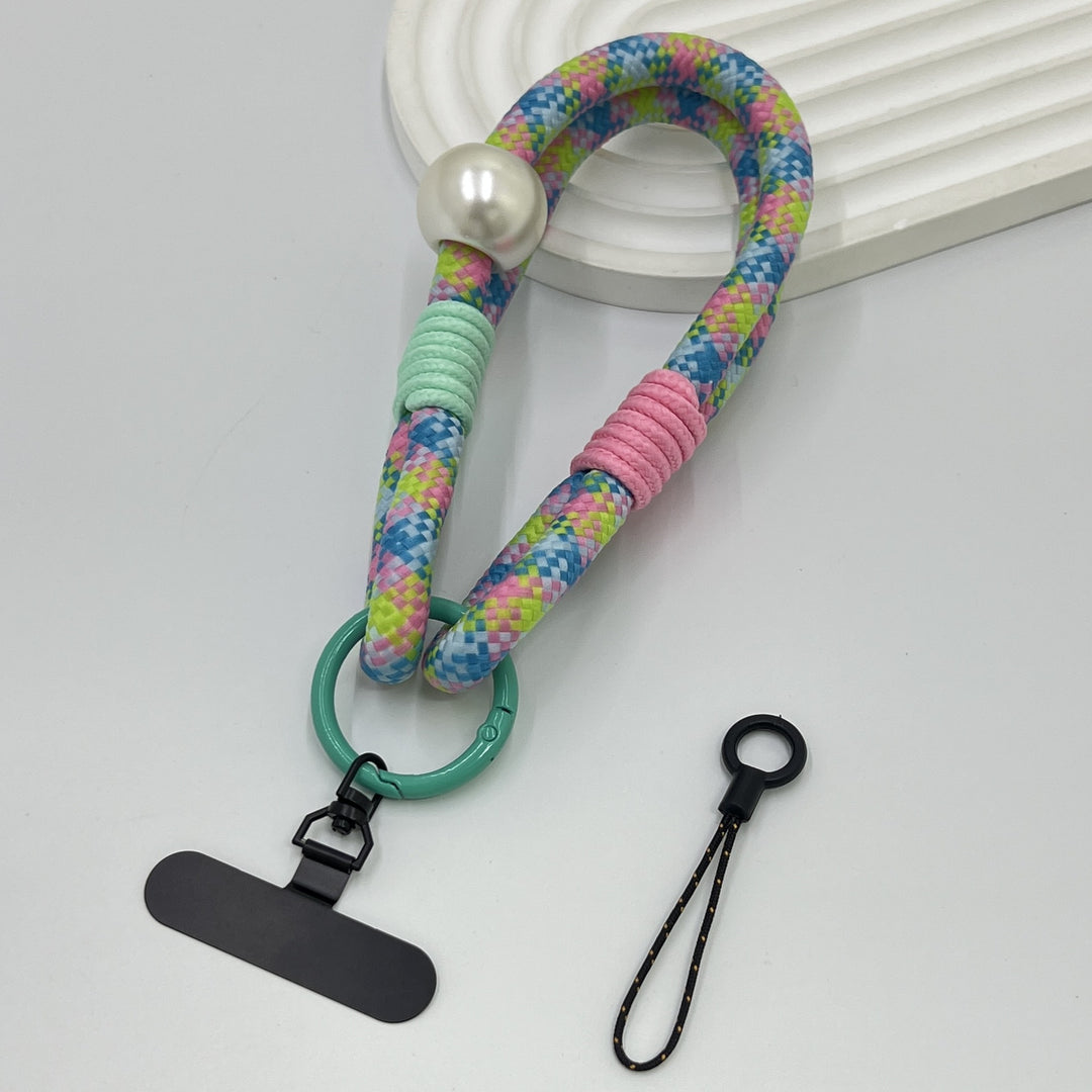 Colorful Braided Phone Lanyard Holder Kalsten