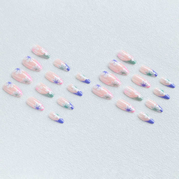 Floral Acrylic Nail Art Design Kit