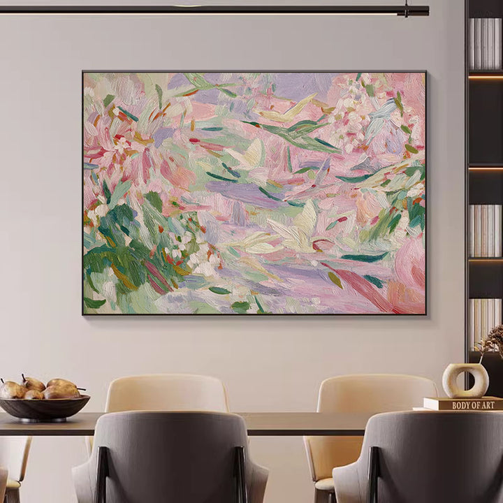 Floral Impressionist Canvas Art
