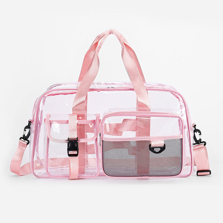 Transparent Travel Sports Tote