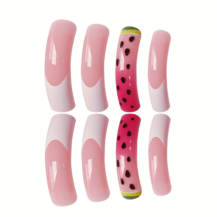 Creative Watermelon-Themed Nail Art Set Kalsten