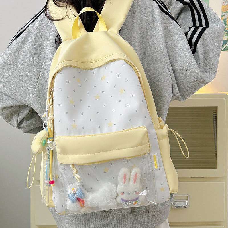 Star Print School Backpack Kalsten