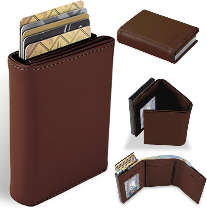 Carbon Fiber Multi-Functional RFID-Blocking Cardholder Kalsten