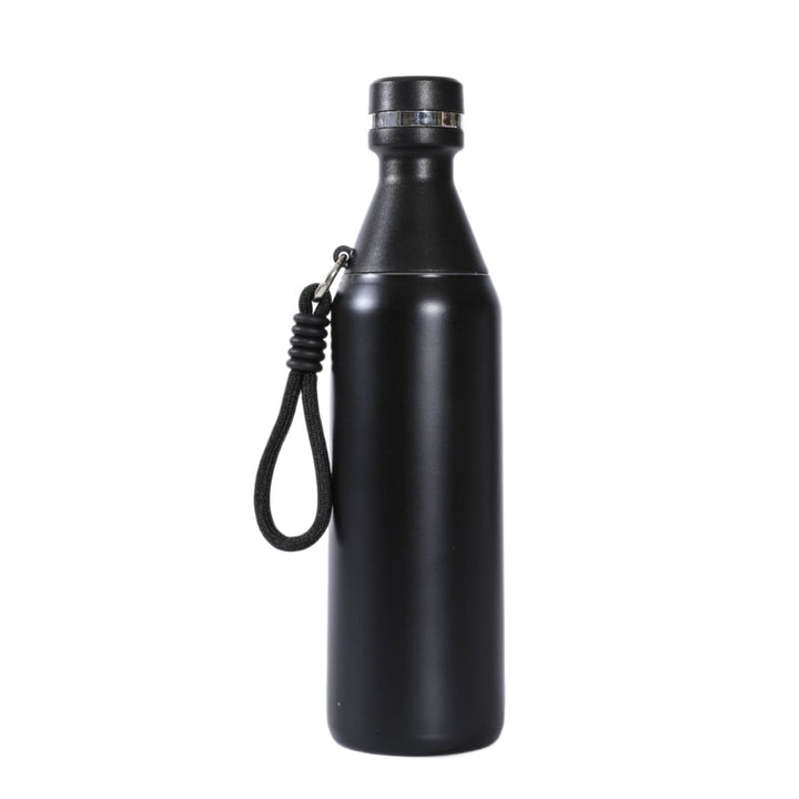 Ladies insulated stainless steel drinking bottle with practical carrying handle Kalsten
