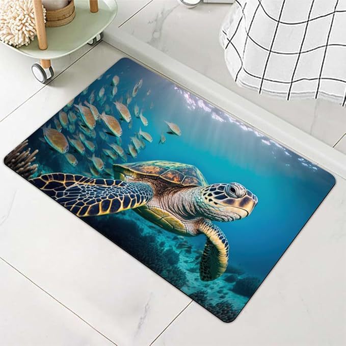 Stylish Water-Resistant Bath Mat Kalsten