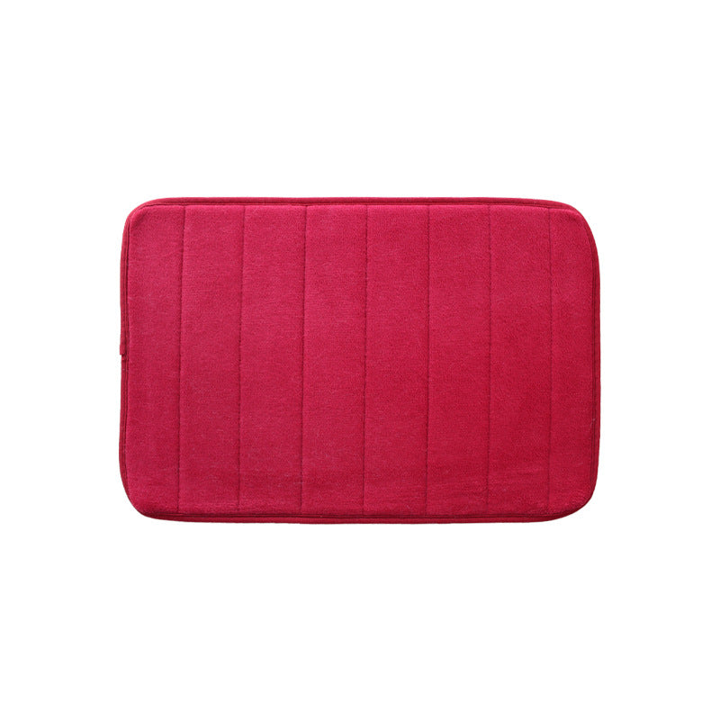 Plush Bathroom Mat Kalsten