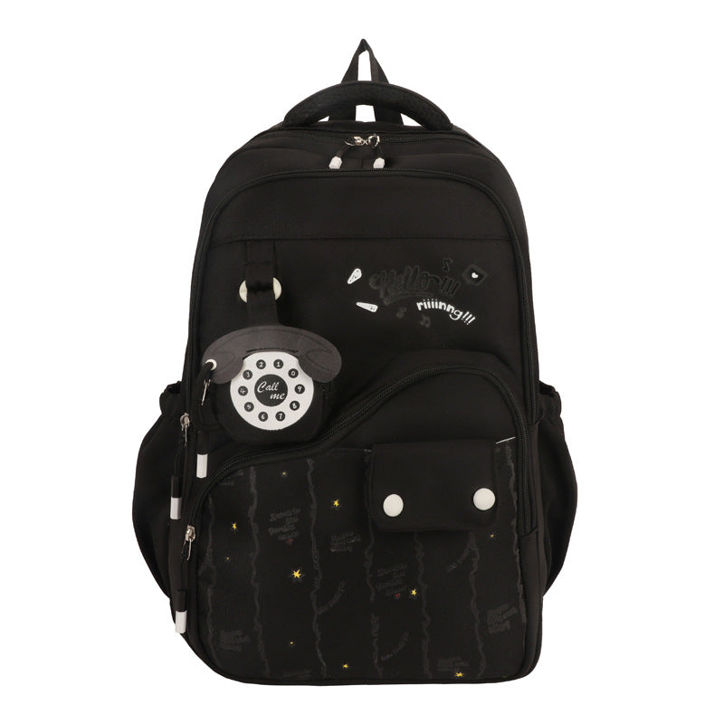 Whimsical Printed Backpack Kalsten