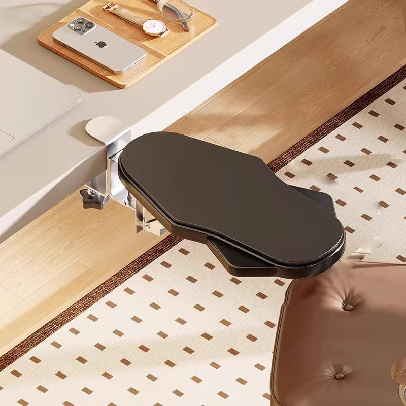 Clamp-On Adjustable Ergonomic Under-Desk Armrest Pad