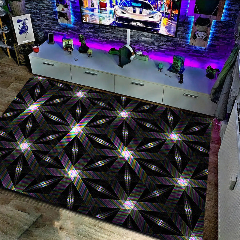 Geometric Print Area Rug Kalsten