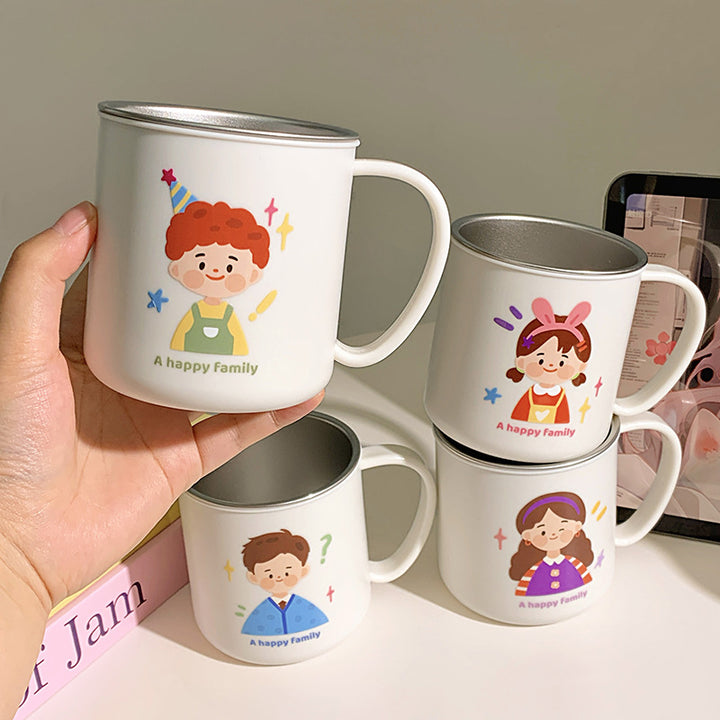 Ceramic mug with cheerful family motif Kalsten 1786635457