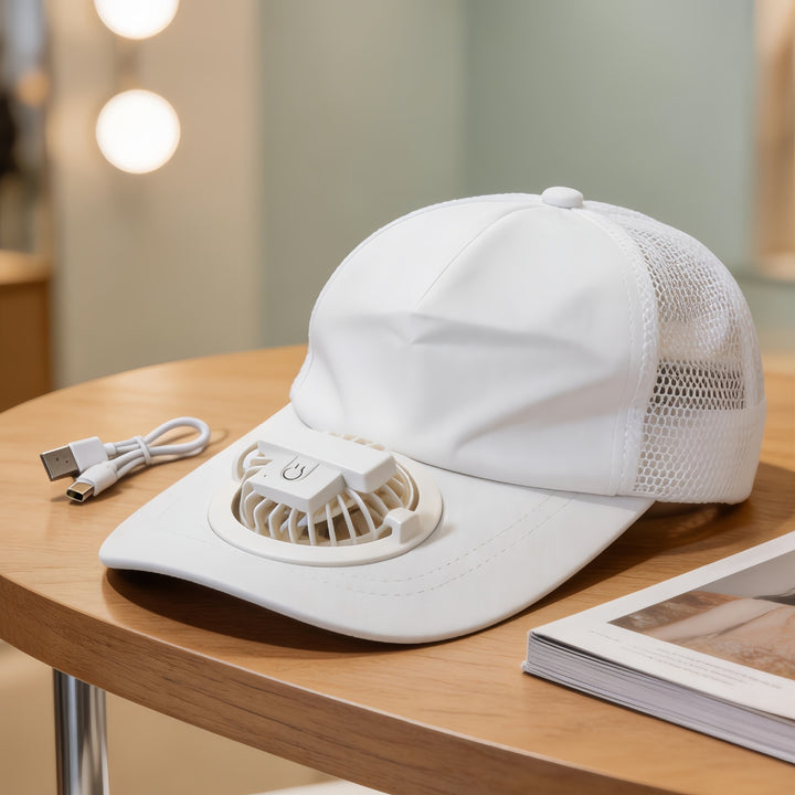 Women's Cooling Cap with Integrated Fan Kalsten