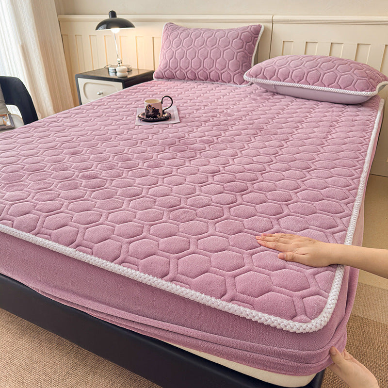 Hexagon Pattern Mattress Topper